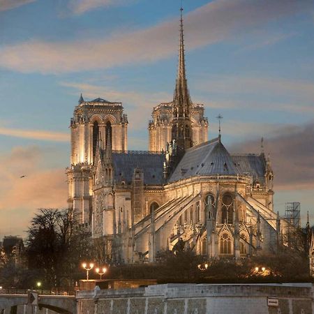 Parisinteriorsrentals - Beautiful Le Marais Notre Dame Appartement Exterior foto