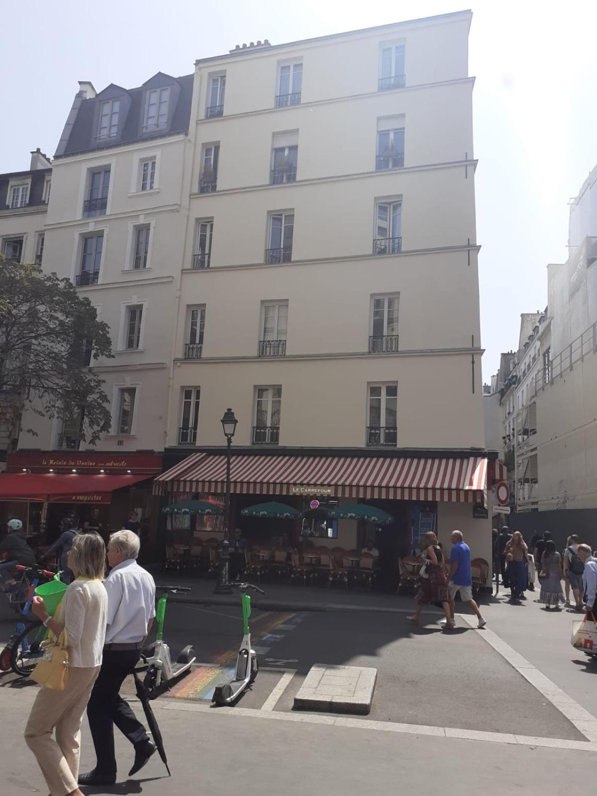 Parisinteriorsrentals - Beautiful Le Marais Notre Dame Appartement Exterior foto